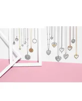 Effy Diamond Disc Pendant Necklace (1/4 ct. t.w.) 14k White, Rose, or Yellow Gold