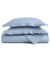 Charter Club Damask Quilted Cotton 3-Pc. Coverlet Set, Full/Queen, Exclusively at Macy's