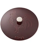 Staub Cast Iron 3.75-qt Essential French Oven & Rooster Lid
