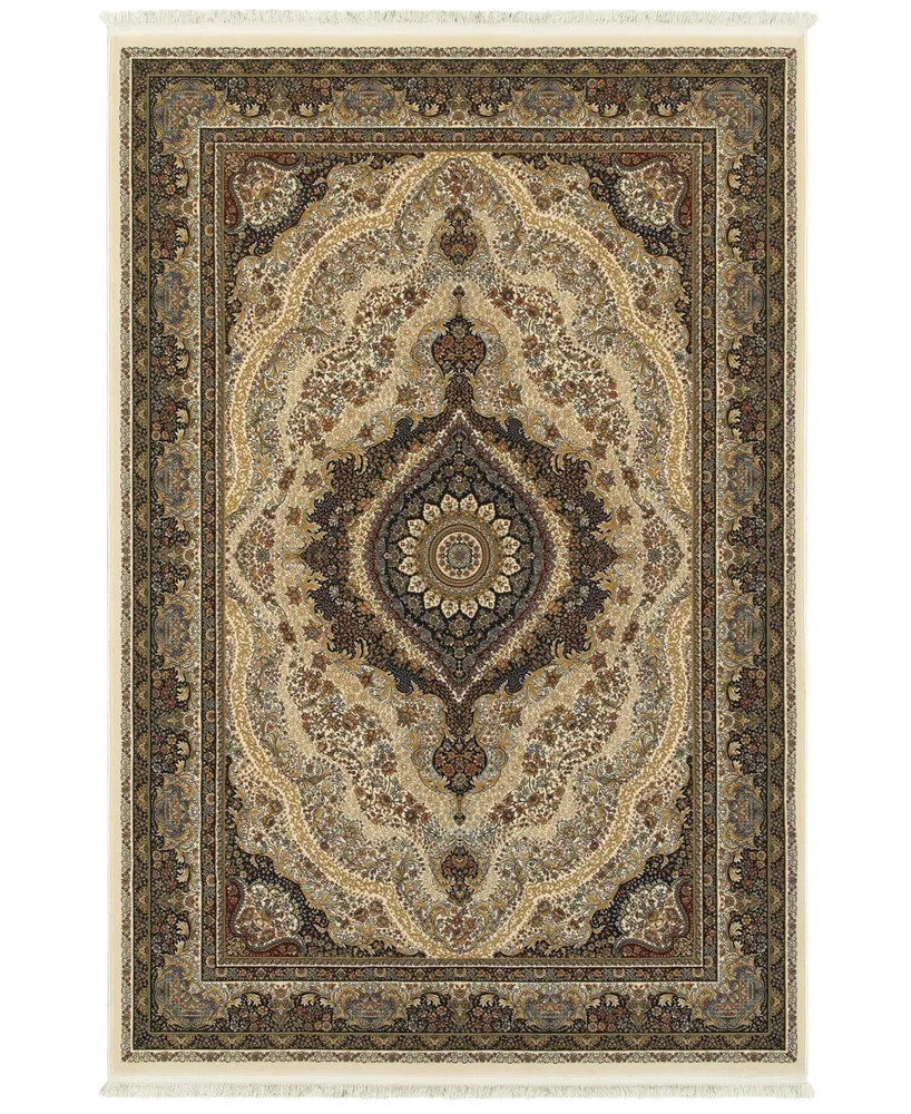 Oriental Weavers Masterpiece Cav Ivory 3'10" x 5'5" Area Rug