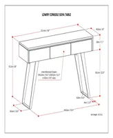 Minah Console Coffee Table