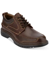 Dockers Men's Overton Moc-Toe Leather Oxfords