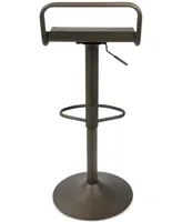 Emery Adjustable Bar Stool