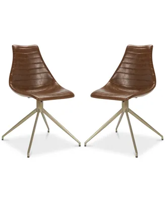 Abbe Faux Leather Dining Chair (Set Of 2)