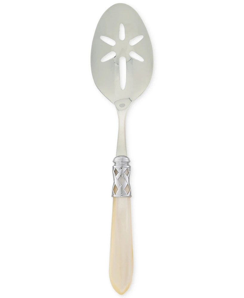 Vietri Aladdin Brilliant Slotted Serving Spoon