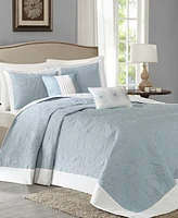 Madison Park Ashbury Quilted 5-Pc. Bedspread Set, King