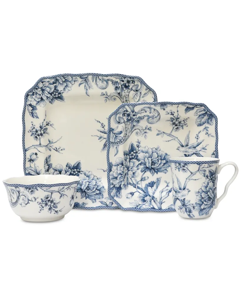 222 Fifth Adelaide Woodland 16-Pc. Dinnerware Set, Service for 4