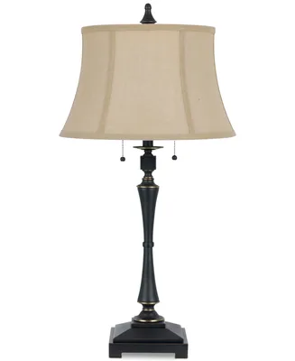 Cal Lighting 60W 2-Light Madison Table Lamp