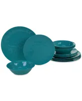 Certified International Teal Melamine 12