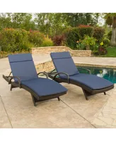 Hunter Outdoor Chaise Lounge (Set Of 2)