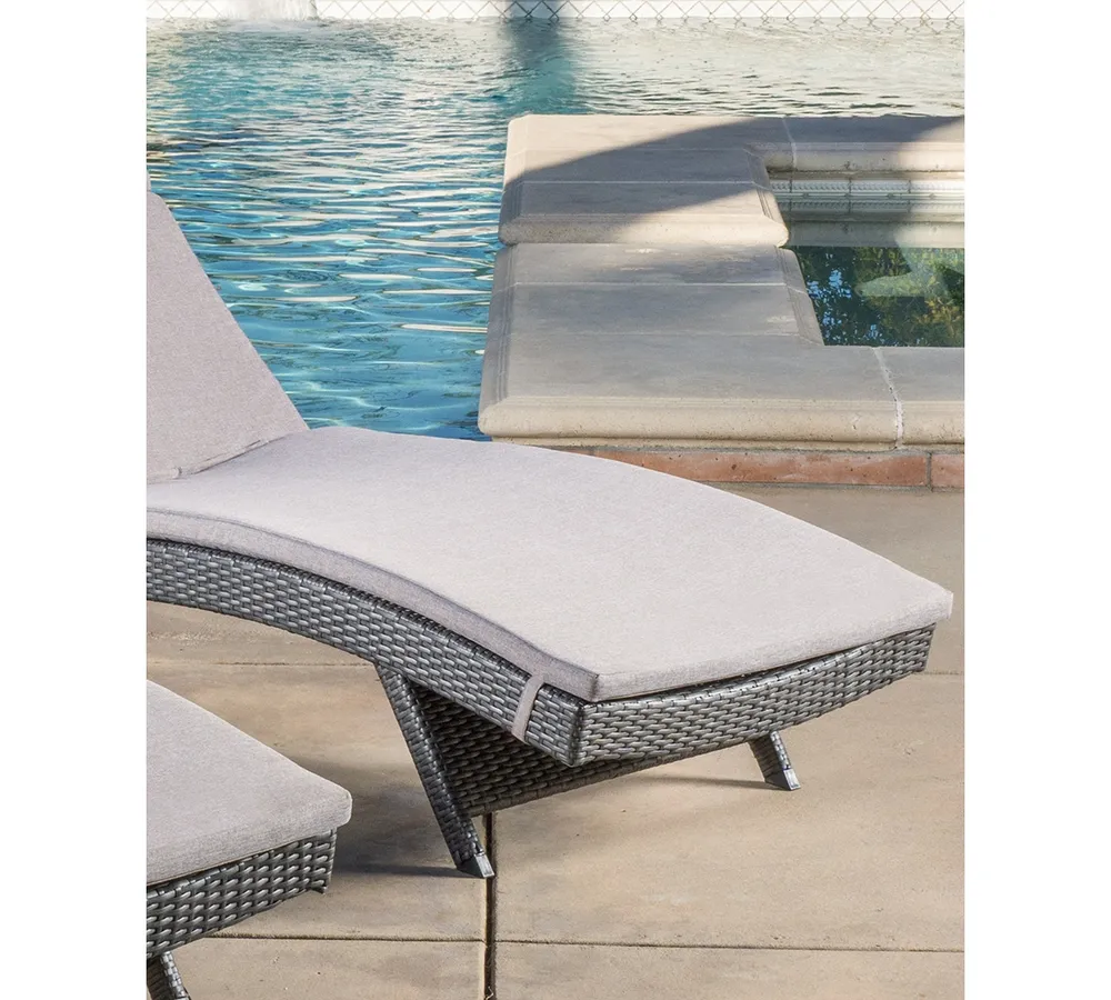 Sienna Outdoor Chaise Lounge (Set Of 2)