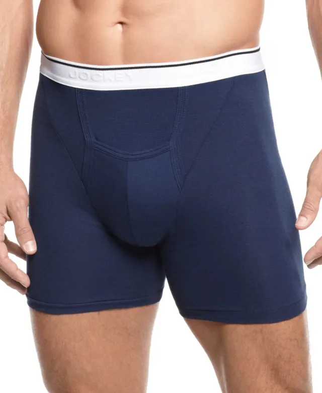 Jockey Men's Big & Tall 2-Pk. Lightweight Cotton Boxer Briefs - Macy's