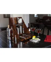 Legacy by Picnic Time Madison Acacia Tabletop Bar