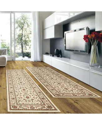 Km Home Prato Isfahan White 2-Pc. Runner Rug Set