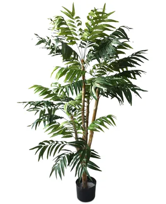 Tropical Palm 5 Ft. Artificial Tree by Pure Garden, 30" L x 30" W x 60" H