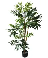 Tropical Palm 5 Ft. Artificial Tree by Pure Garden, 30" L x 30" W x 60" H