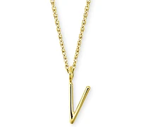 Sarah Chloe Amelia Initial 16" Pendant Necklace in 14K Gold