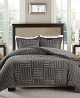 Madison Park Arctic -Pc. Faux Fur Comforter Set