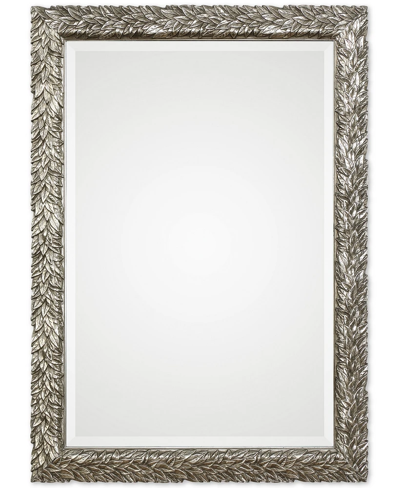 Uttermost Evelina Silver Leaves Mirror