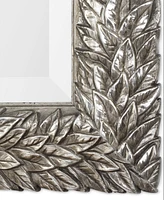 Uttermost Evelina Silver Leaves Mirror