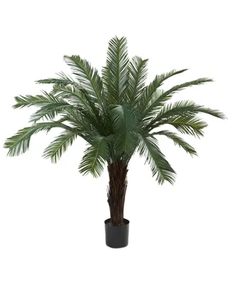 Nearly Natural 5' Cycas Uv-Resistant Indoor/Outdoor Artificial Tree