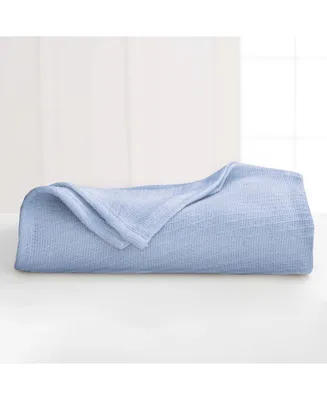 Martex Cotton Diagonal-Weave Full/Queen Blanket