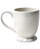 Coton Colors by Laura Johnson Signature Ruffle White Mug