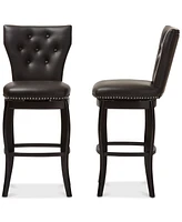 Sycily Swivel Bar Stool (Set of 2)