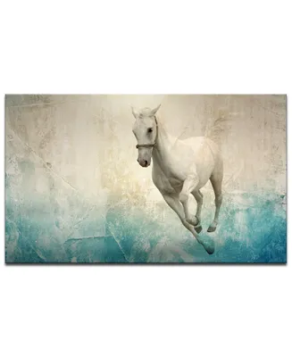 Ready2HangArt 'Equestrian Saddle Ink Psviii' Canvas Wall Decor