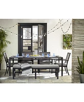 Closeout! Marlough Ii Outdoor End Table, Created for Macy's