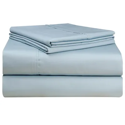 Pointehaven Solid Extra Deep 500 Thread Count Sateen Pillowcase Pair