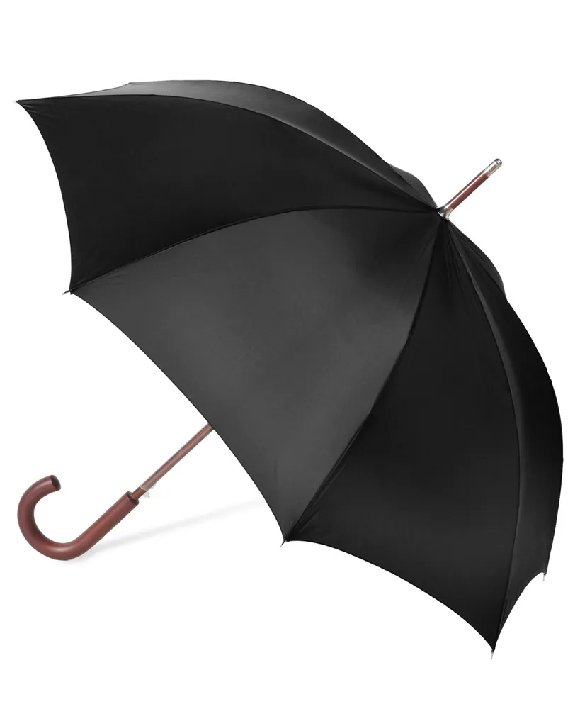 Totes Auto Wooden Stick Umbrella