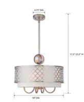 Livex Arabesque 4-Light Pendant