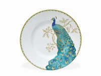 222 Fifth Peacock Garden 16 Pc Dinnerware Set