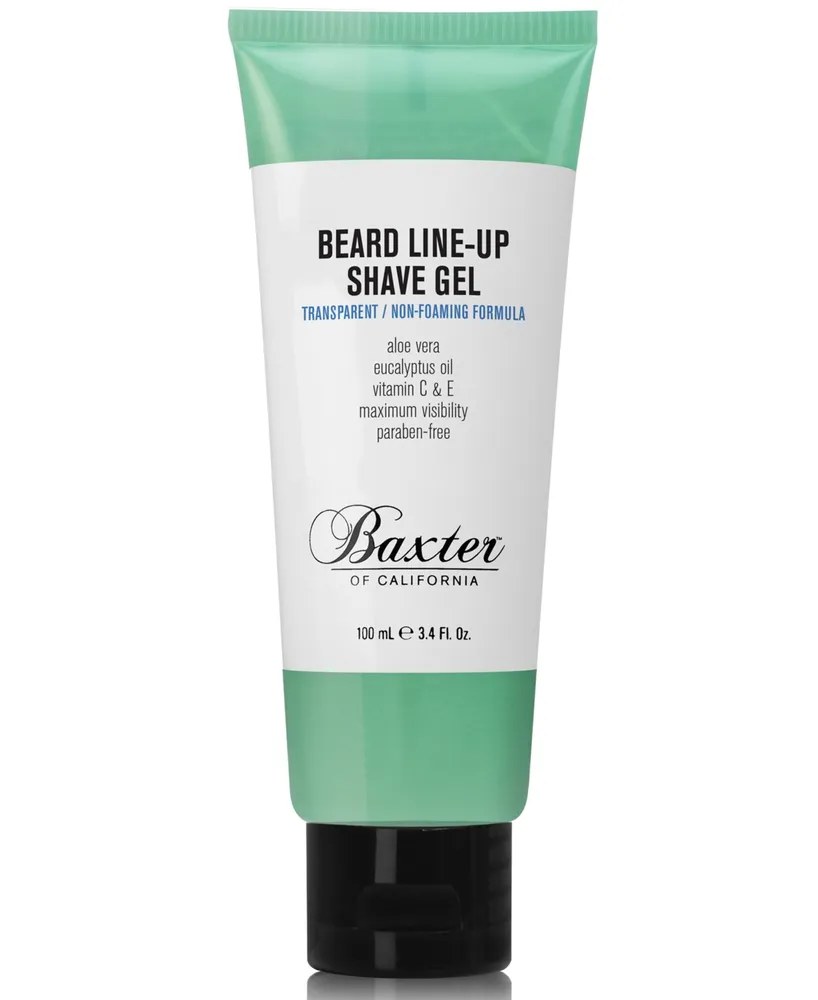 Baxter Of California Beard Line-Up Shave Gel, 3.4 fl. oz.