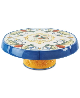 Fitz and Floyd Ricamo Multi-Purpose Chip and Dip Serving Stand