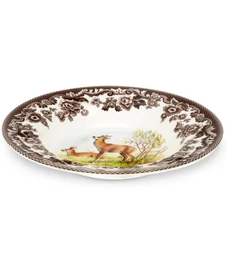 Spode Woodland Deer Soup Plate