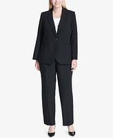 Calvin Klein Plus One-Button Blazer