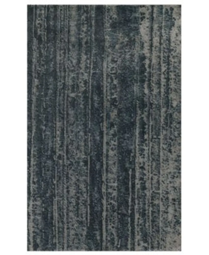 D Style Mosaic Rails Pewter Area Rug Collection