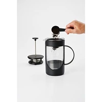 BonJour Coffee Unbreakable 40oz Plastic French Press with Lock and Toss Filter