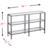 Jaymes 3-Tier Console Table