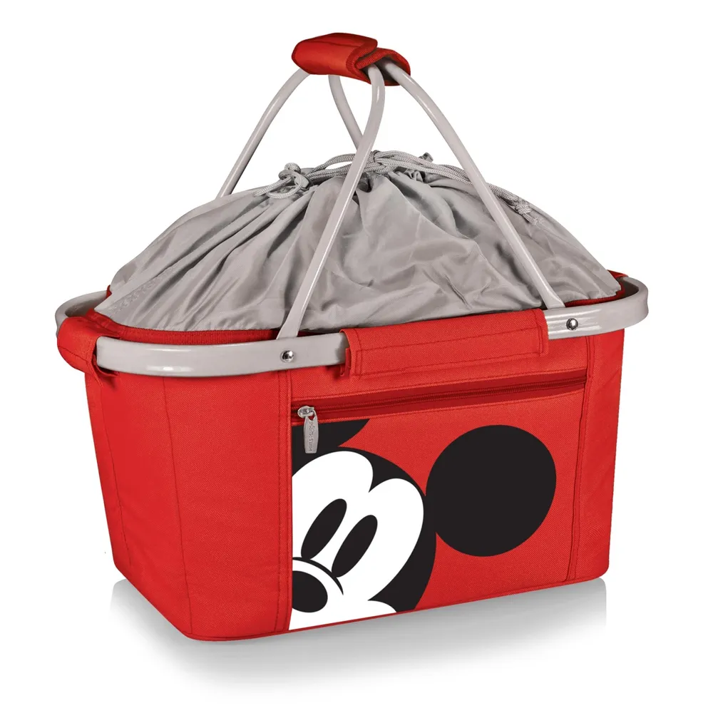 Mickey Mouse Button Eye Metro Basket Collapsible Cooler Tote