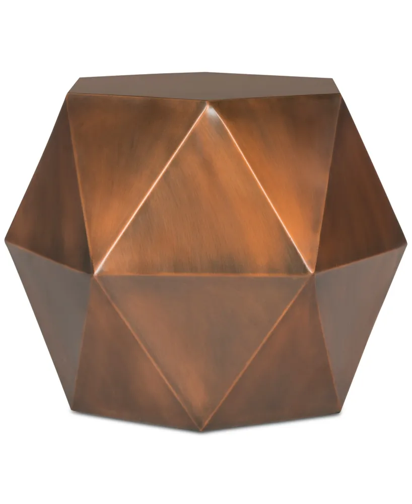 Astrid Faceted Side Table