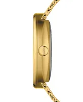 Mido Men's Swiss Automatic Commander Ii Cosc Gold-Tone Pvd Stainless Steel Bracelet Watch 42mm
