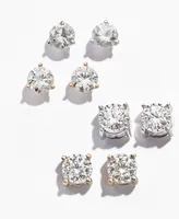 TruMiracle Diamond Stud Earrings (1-1/2 ct. t.w.) 14k White, Yellow or Rose Gold