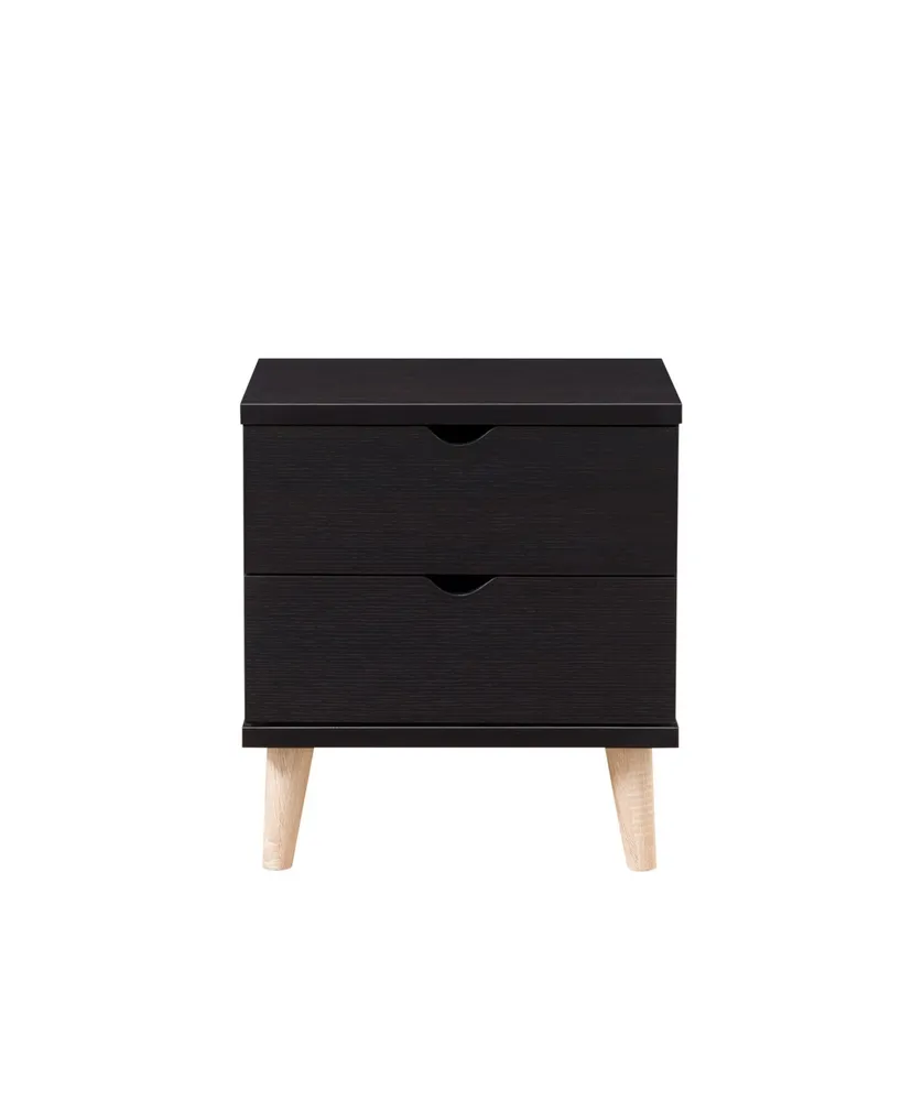 Massenburg Ii Modern 2-Drawer Nightstand