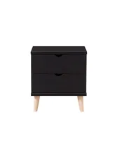 Massenburg Ii Modern 2-Drawer Nightstand