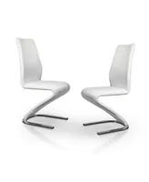 Verdell Z-Shaped Side Chair (Set of 2)