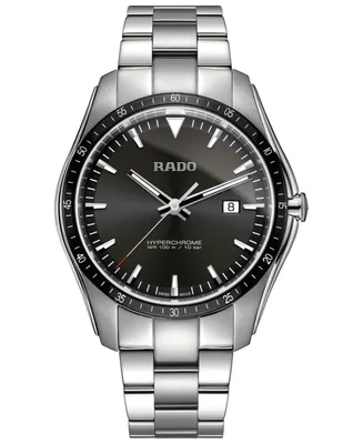 Rado Men's Swiss HyperChrome Stainless Steel Bracelet Watch 44.9mm