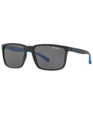 Arnette Polarized Sunglasses, AN4251 58 Stripe